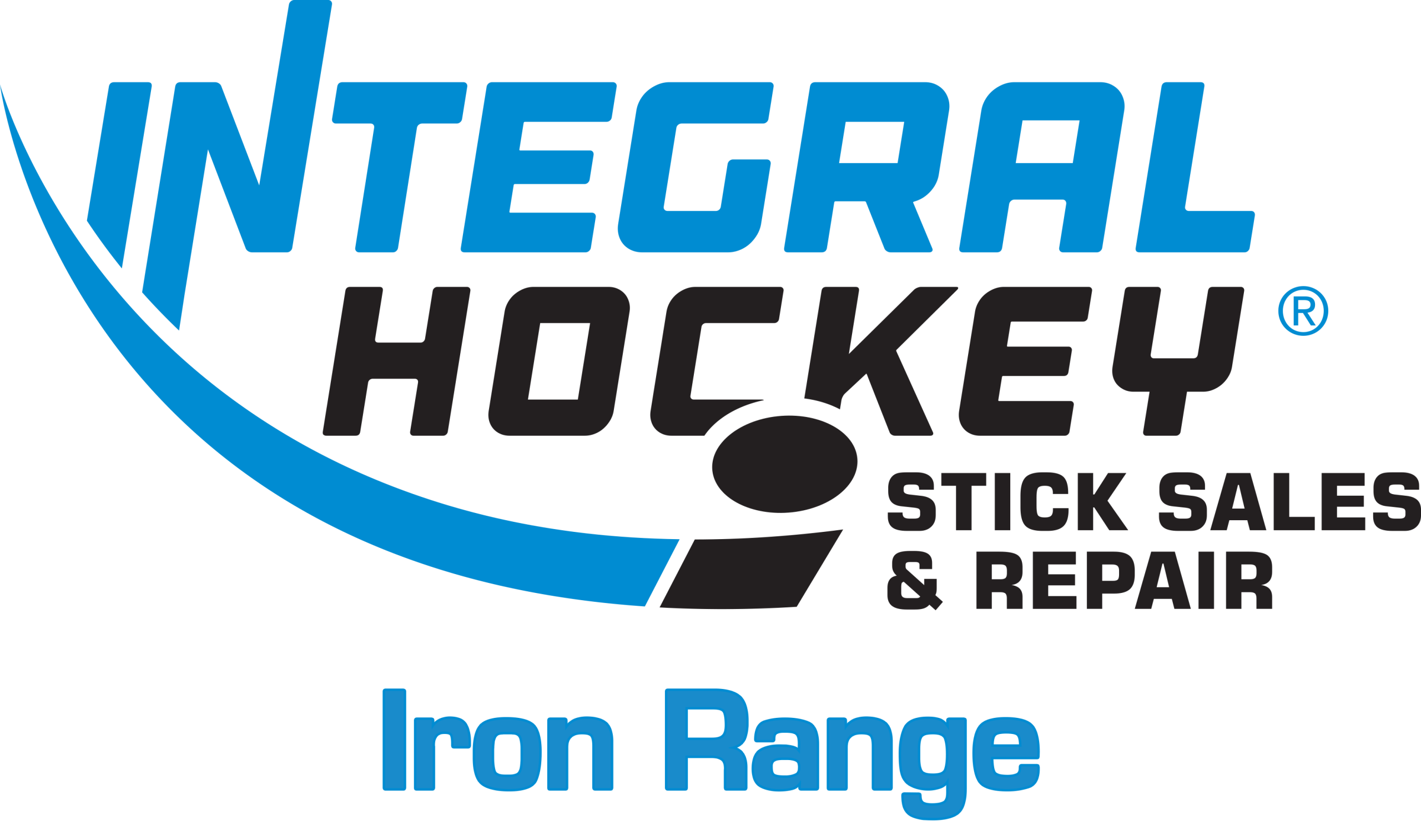 Integral Hockey Stick Sales & Repair ironrange Logo